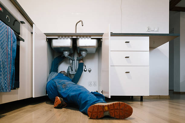 Professional Drain Cleaning technician working in Cunningham, KY